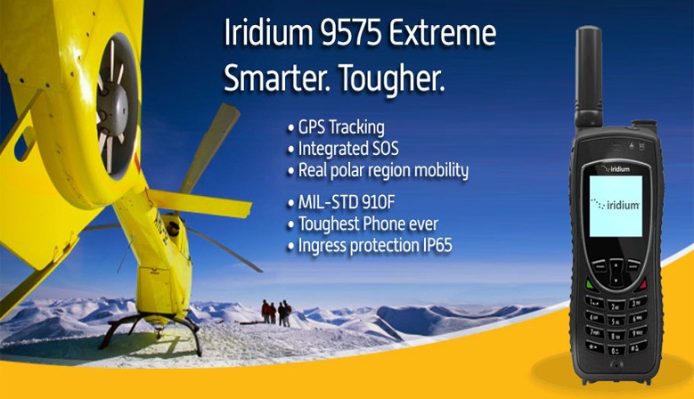 Iridium 9575 Extreme satellite phones